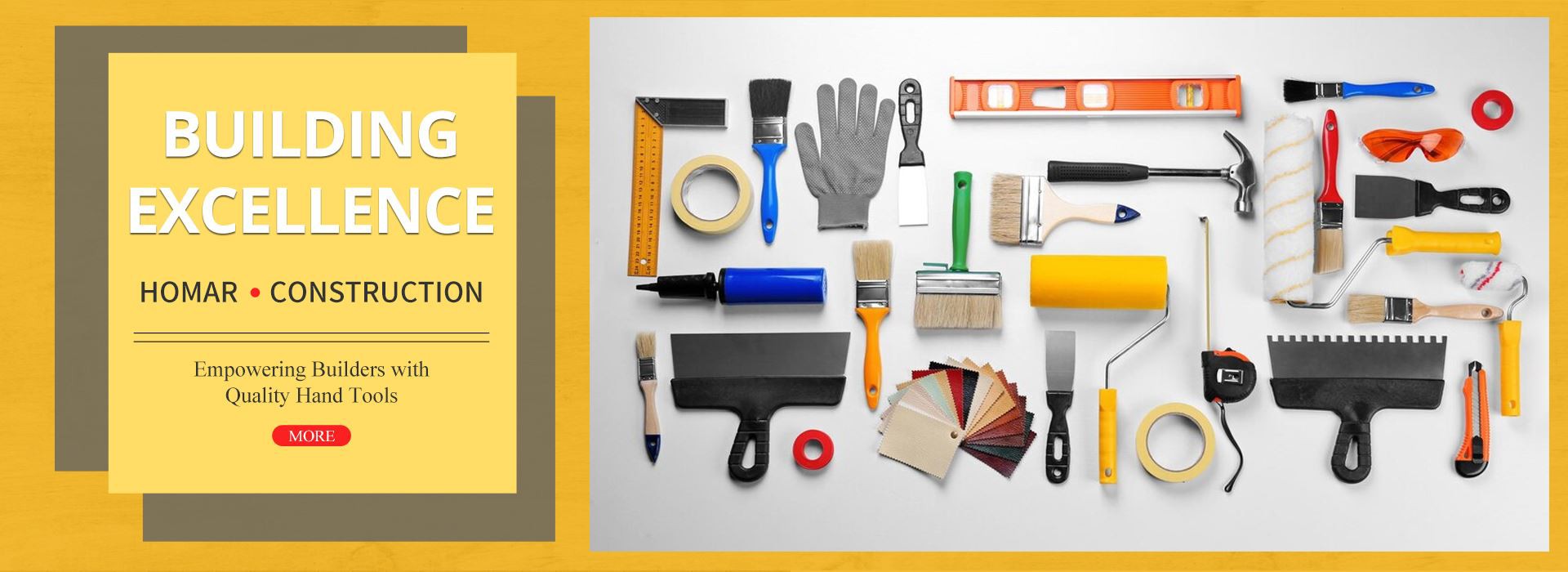 HOMAR hand tool for construction