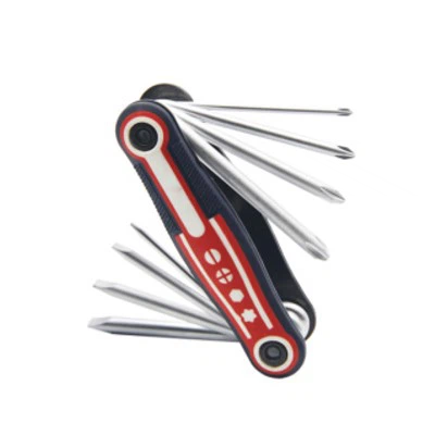 Set Wrench Sgriwdreifer Amlswyddogaethol Plygadwy